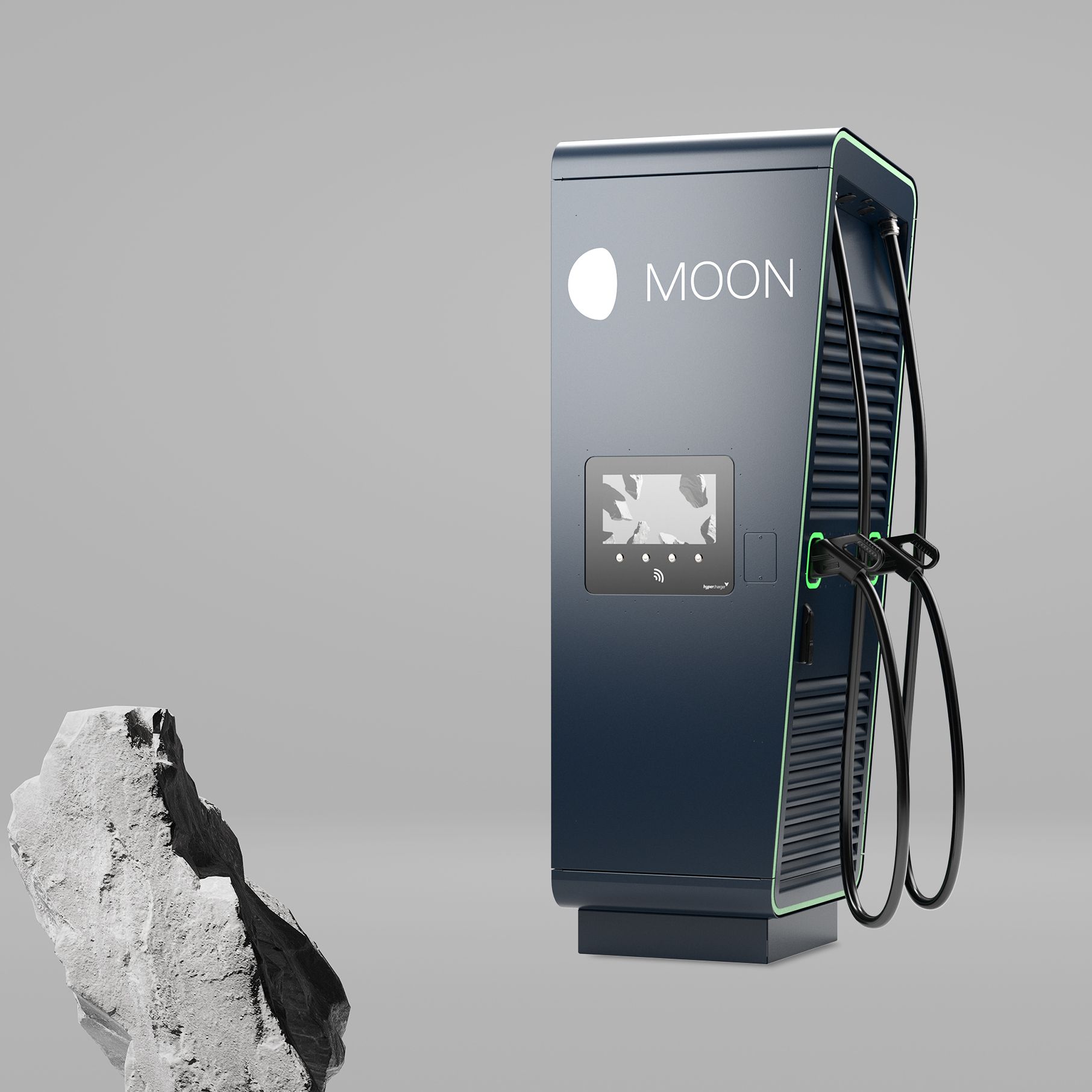 POWER Charger izložen s kamenjem